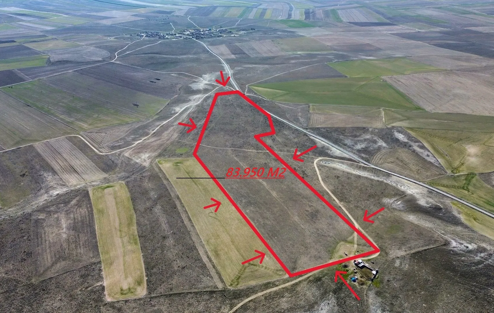 GES PROJESİ,MARJİNAL YAZISI ALINMIŞ 84 DÖNÜM ARAZİ